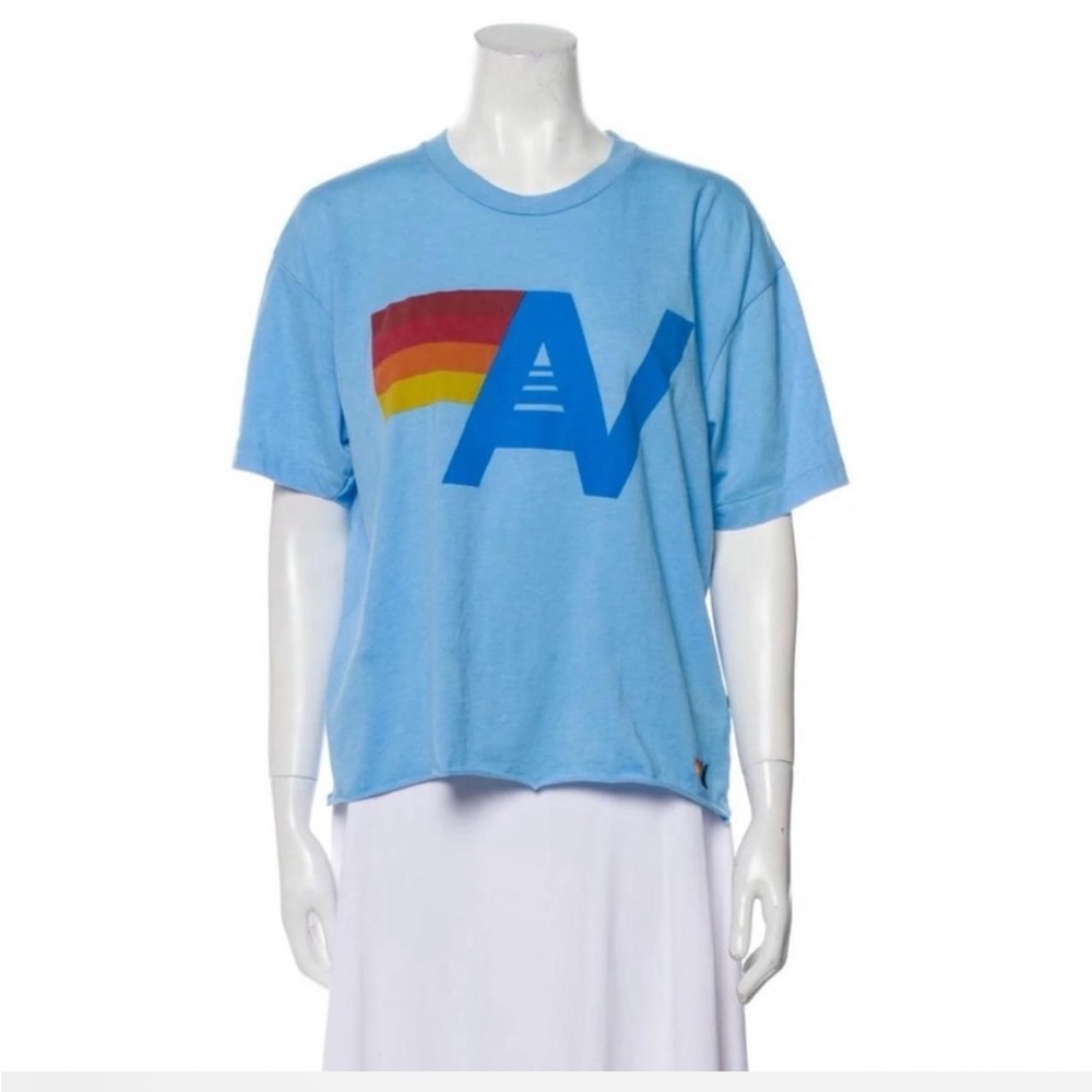 Aviator Nation AV Logo Boyfriend T-Shirt